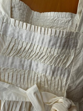 Vestido Zara Blanco Talla M