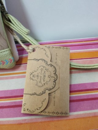 Bolso de mano estampado chica y perro