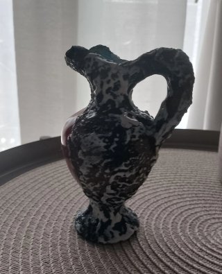 Vaso decorativo in ceramica souvenir di Pompei