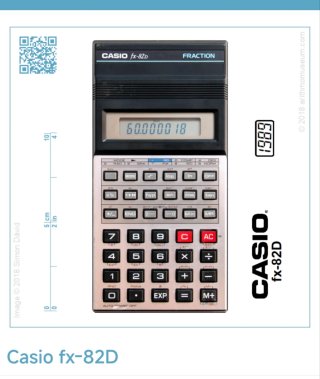 Calculadora Científica Casio FX-82D FRACTION