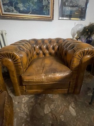 Sillón Chesterfield AUTÉNTICO