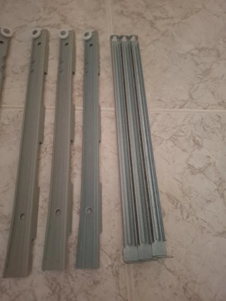 Guías cajones Ikea metálicas