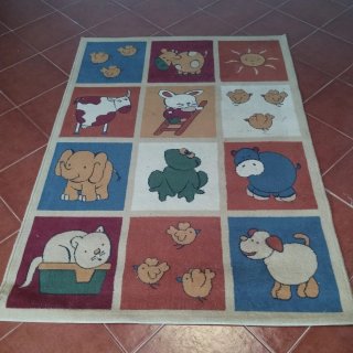 Alfombra infantil con animales