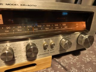 Receptor Estéreo Kenwood KR-4070 AM/FM