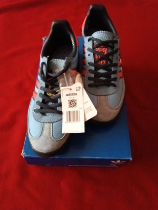 Adidas Samba Azul y Rojo