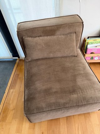 Sofá modular 4 plazas + chaise longue