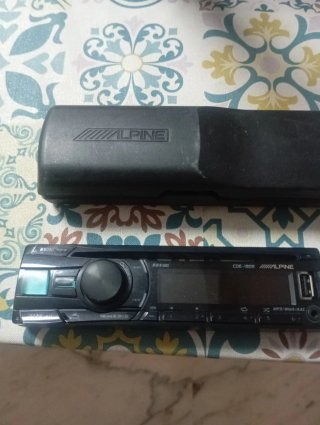 Autorradio Alpine CDE-180R Negro/Plata