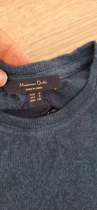 2 Camisetas Manga Larga Massimo Dutti Talla S