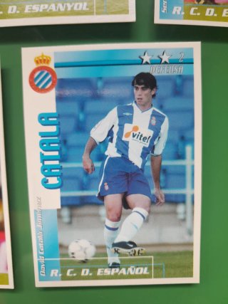 Cromos de fútbol RCD Espanyol