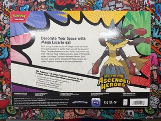 Ascended heroes Mega Lucario Poster collection