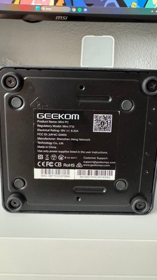 Mini PC Geekom iT12
