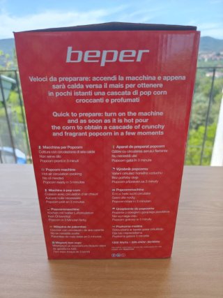 Máquina palomitas Beper Forneria Verona Pop Corn