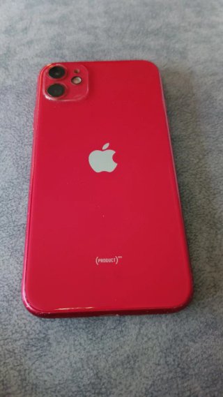 Apple IPhone 11 128 GB rosso con scatola accessori