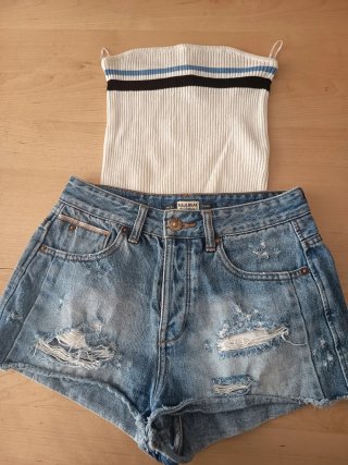 Lote tops / short Pull&Bear