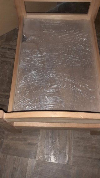 Cama muñecas etc 51x36x29 de madera,muñecas etc