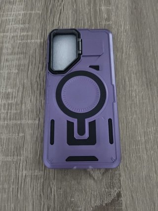 Funda FNDMIL Samsung Galaxy S25 Edge Morado
