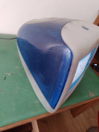 Imac Apple azul