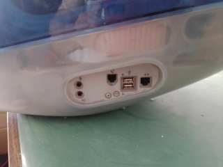 Imac Apple azul