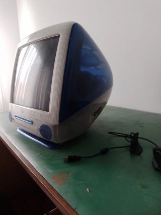 Imac Apple azul