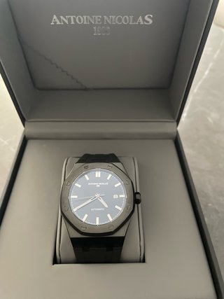 Reloj Antoine Nicolas Negro