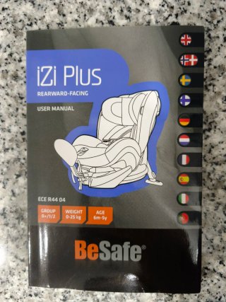 Silla coche BeSafe iZi Plus a contramarcha