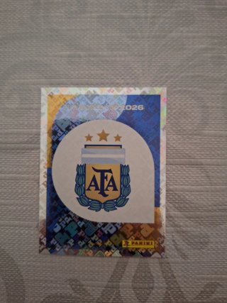 Cromo escudo de Argentina mundial 2026