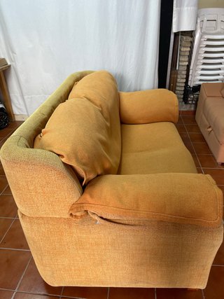 Sofá de 2 plazas tela