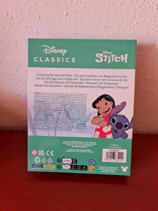 Set 6 Bolígrafos Gel Disney Stitch Ohana