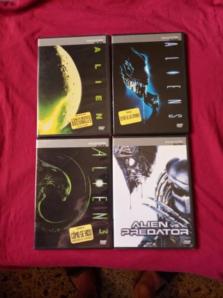 Pack 4 Películas Alien DVD