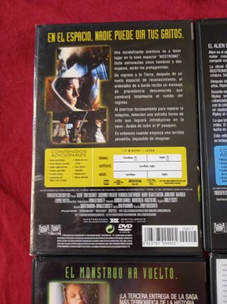 Pack 4 Películas Alien DVD