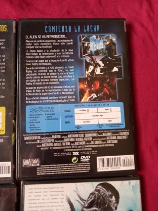 Pack 4 Películas Alien DVD