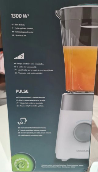 Batidora Cecotec 1300W