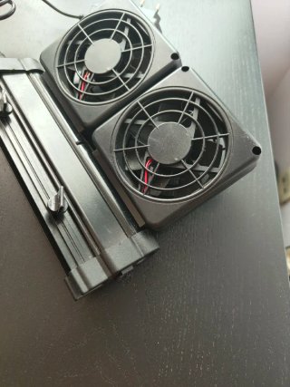 Ventilador Doble Pecera
