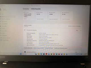 Portatil Lenovo ThinkPad L580 i5 16GB 512GB SSD