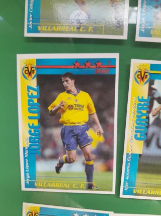 Cromos de fútbol Villarreal CF