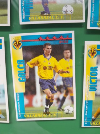 Cromos de fútbol Villarreal CF