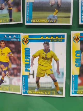 Cromos de fútbol Villarreal CF