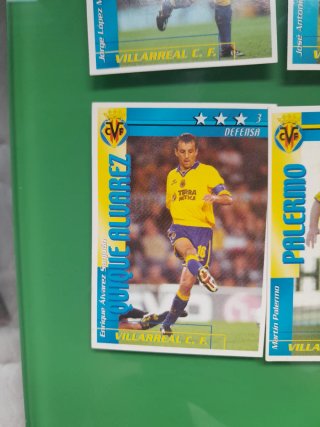 Cromos de fútbol Villarreal CF
