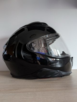 Casco HJC F71 Negro Metal Talla L + Funda