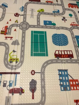 Alfombra infantil London Bus