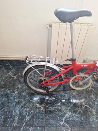 Bicicleta Plegable Monty Aluminio +REGALOS .