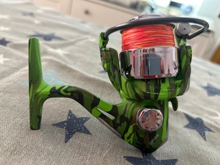 Carrete Garbolino Spinning 1500 Camuflaje
