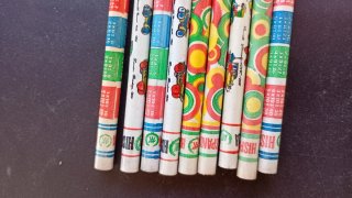 Lote de 9 lápices vintage