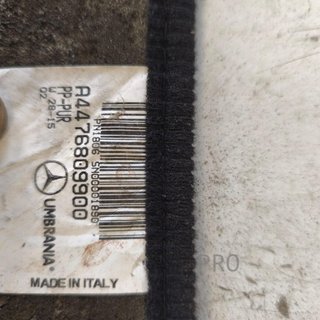 ALFOMBRILLA TRASERA MERCEDES VITO USADO A4476809900