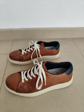Zapatillas de piel Fórmula Joven Talla 41