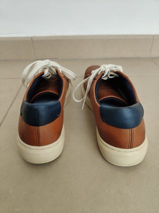 Zapatillas de piel Fórmula Joven Talla 41