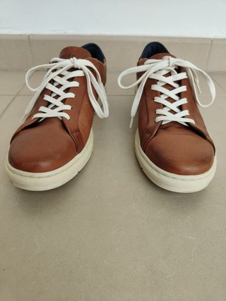 Zapatillas de piel Fórmula Joven Talla 41