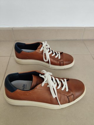 Zapatillas de piel Fórmula Joven Talla 41