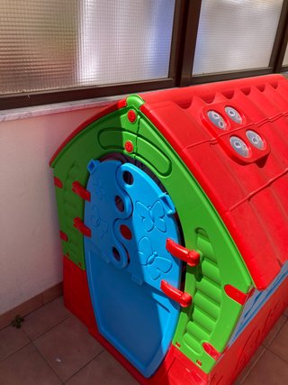 Casita infantil de plástico