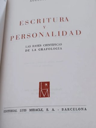 Escritura y personalidad